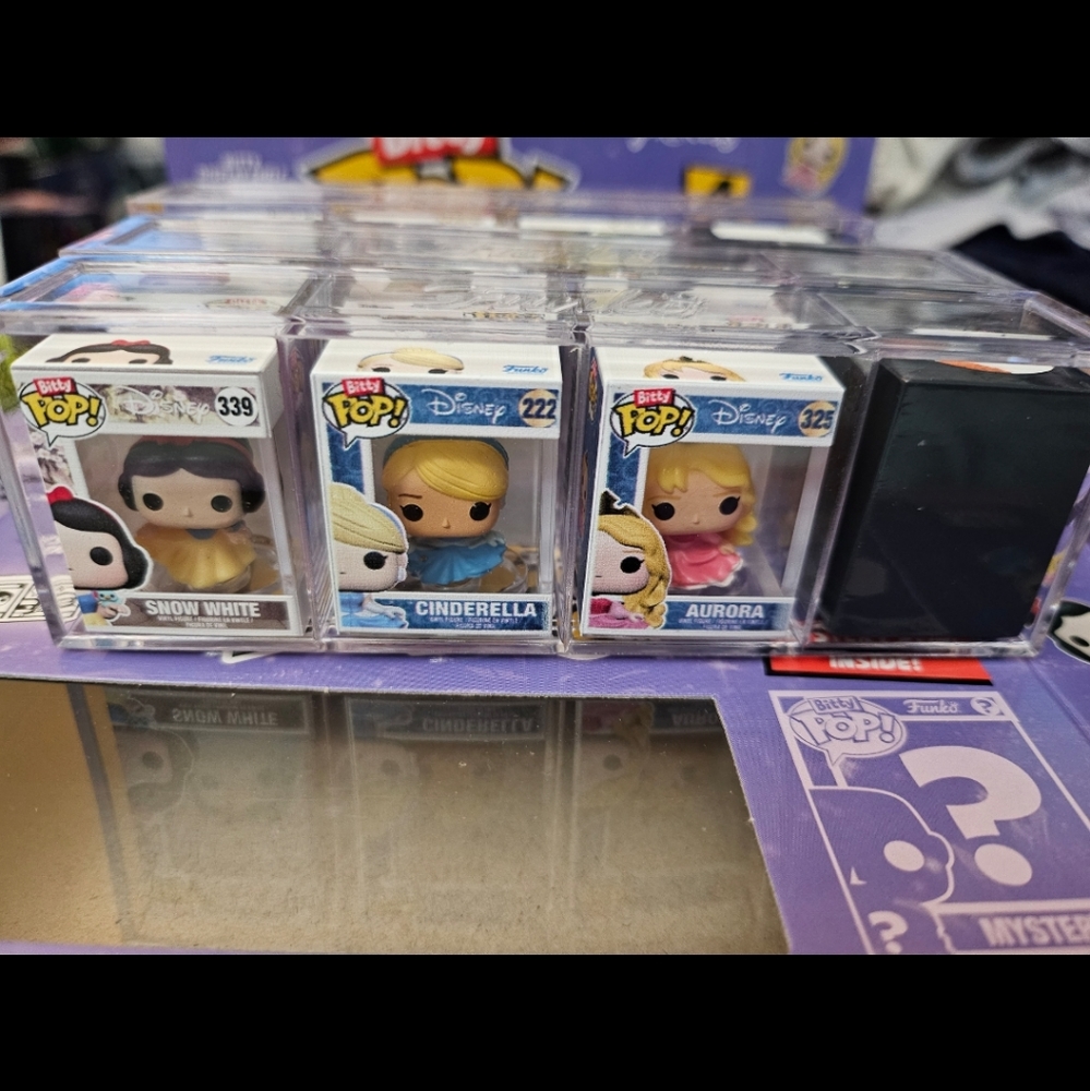 Princess Bitty Pop Snow White Cinderella Aurora